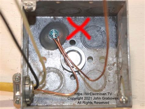 does a metal switch box grounded|do metal outlet boxes ground.